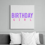 printfashion Szülinapos csaj - Vászonkép - Fehér (6625024)