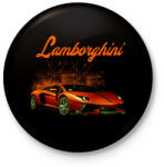 printfashion lamborghini - Kitűző, hűtőmágnes - Fekete (16224111)