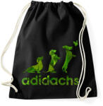 printfashion Adidachs #1 - Sportzsák, Tornazsák - Fekete (14618100)