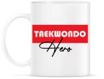 printfashion Taekwondo hero - Bögre - Fehér (7567840)