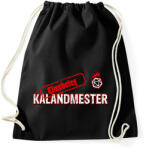 printfashion Elmebeteg Kalandmester - Sportzsák, Tornazsák - Fekete (2658757)