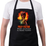 printfashion Pulp fiction-Ezekiel - Kötény - Fekete (4932055)