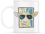 printfashion Kecske napszemüvegben - Bögre - Fehér (11521553)