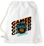 printfashion kong gamer - Sportzsák, Tornazsák - Fehér (6133480)