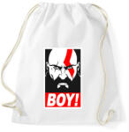 printfashion Boy - Sportzsák, Tornazsák - Fehér (925356)