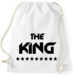 printfashion The King - Sportzsák, Tornazsák - Fehér (540686)