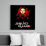 printfashion squid game2 - Vászonkép - Fekete (8905589)