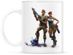 printfashion Fortnite Battle Royale Bajnokok - Bögre - Fehér (1240204)