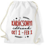 printfashion Karácsonyi időszak - Sportzsák, Tornazsák - Fehér (11468138)