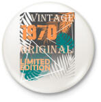printfashion limited 1970 - Kitűző, hűtőmágnes - Fehér (6133356)