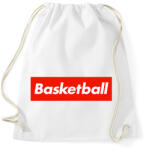 printfashion Basketball - Sportzsák, Tornazsák - Fehér (2567574)
