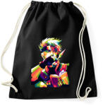 printfashion Kakashi - Sportzsák, Tornazsák - Fekete (5092978)