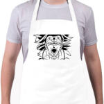 printfashion Dragon Ball - Kötény - Fehér (14987799)