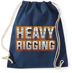 printfashion Heavy Rigging felirat - Sportzsák, Tornazsák - Sötétkék (457550)