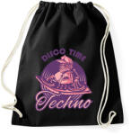 printfashion Disco Time - Techno - Sportzsák, Tornazsák - Fekete (6583183)
