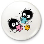 printfashion Kormocskák - Chihiro - Kitűző, hűtőmágnes - Fehér (16152270)