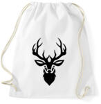 printfashion szarvas - Sportzsák, Tornazsák - Fehér (5021972)