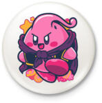 printfashion Kirby BUU - Kitűző, hűtőmágnes - Fehér (3088684)