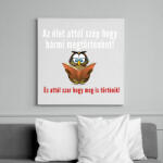 printfashion Az élet attól szép - Vászonkép - Fehér (6626813)