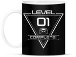 printfashion level-complete-01-white - Bögre - Fekete (1056390)