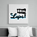 printfashion Szia Lajos! - Vászonkép - Fehér (6638108)