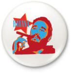 printfashion Havanna szivar & Fidel Castro - Kitűző, hűtőmágnes - Fehér (4109629)