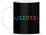 printfashion Linux RGB - Bögre - Fekete (3532783)