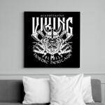 printfashion viking - Vászonkép - Fekete (13742930)