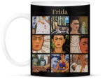 printfashion Frida - részletek - Bögre - Fekete (11901967)