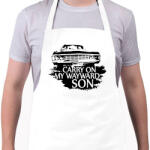 printfashion odaát #2 - Kötény - Fehér (14576003)