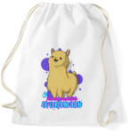 printfashion szeretni nem tudlak de leköpni igen - Sportzsák, Tornazsák - Fehér (16161707)