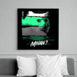 printfashion Mivan? - Vászonkép - Fekete (13152979)