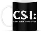 printfashion csi-1-1-white - Bögre - Fekete (795160)