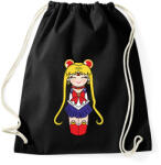 printfashion Sailor Moon - Sportzsák, Tornazsák - Fekete (2277698)