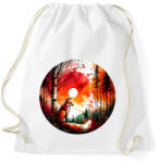 printfashion Cuki erdei róka - Sportzsák, Tornazsák - Fehér (15372002)