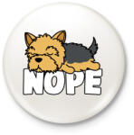 printfashion Yorkshire - Kitűző, hűtőmágnes - Fehér (3087727)