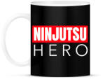 printfashion NINJUTSU HERO - Bögre - Fekete (9468227)