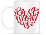 printfashion Best Mom ever - Bögre - Fehér (13296311)