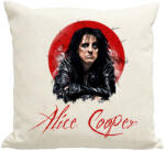 printfashion alice cooper - Párnahuzat, Díszpárnahuzat - Lenvászon (1962220)