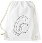 printfashion Fejhallgató - Sportzsák, Tornazsák - Fehér (5104232)