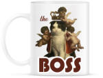 printfashion Teh boss - Cat - Bögre - Fehér (7073072)