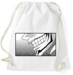printfashion Jujutsu Kaisen száj - Sportzsák, Tornazsák - Fehér (16038142)