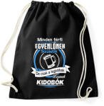 printfashion Kidobó - Sportzsák, Tornazsák - Fekete (954903)
