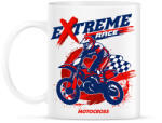 printfashion Motocross - Bögre - Fehér (13736998)