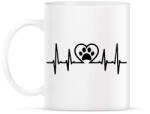 printfashion Mancs ekg - Bögre - Fehér (5385817)