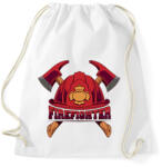printfashion Tűzoltó - Sportzsák, Tornazsák - Fehér (11751948)