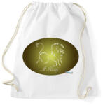 printfashion A Király - Sportzsák, Tornazsák - Fehér (457407)