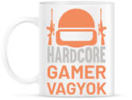 printfashion Hardcore gamer vagyok - Bögre - Fehér (11692405)