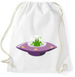 printfashion Alien - Sportzsák, Tornazsák - Fehér (5206582)