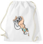 printfashion Game in hand - Sportzsák, Tornazsák - Fehér (2069156)